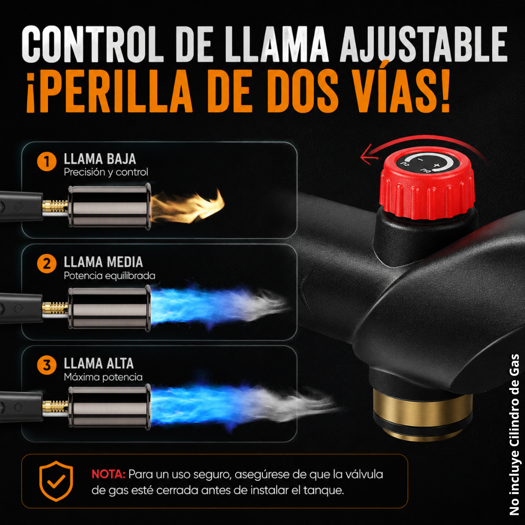 Antorcha FuegoMax™- Una Herramienta Multiples Usos