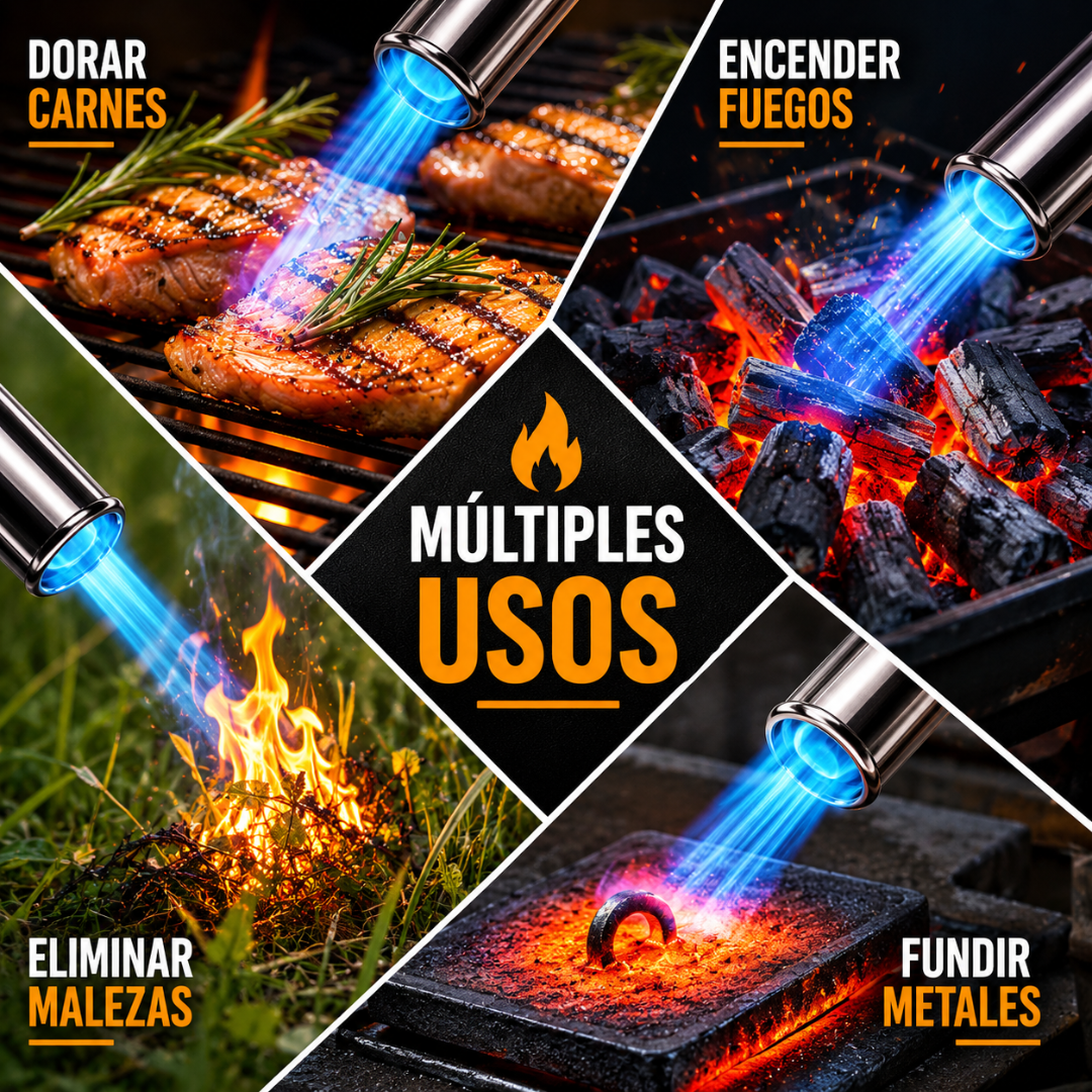 Antorcha FuegoMax™- Una Herramienta Multiples Usos