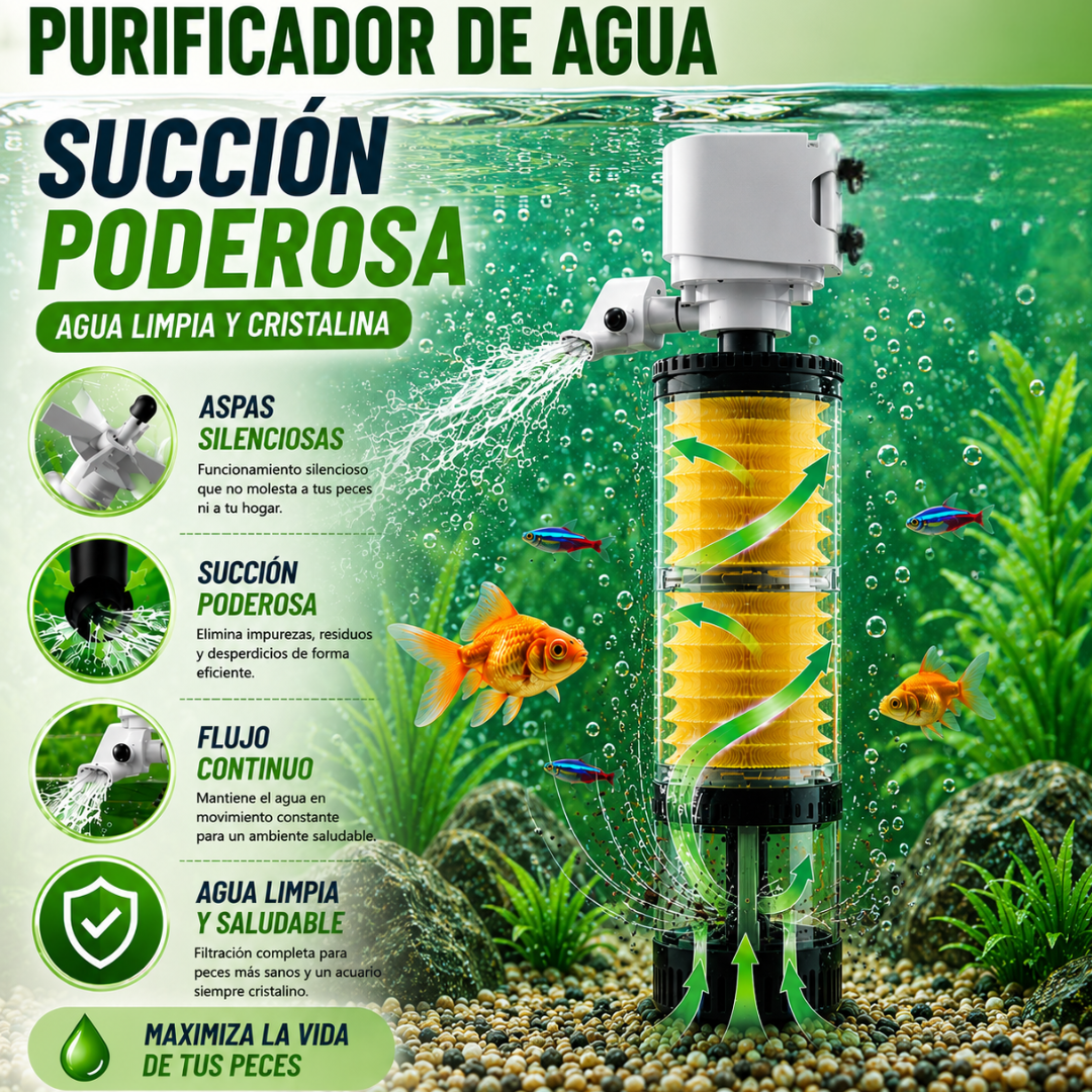 AquaSilent Pro™ - Más Vida para tus peces