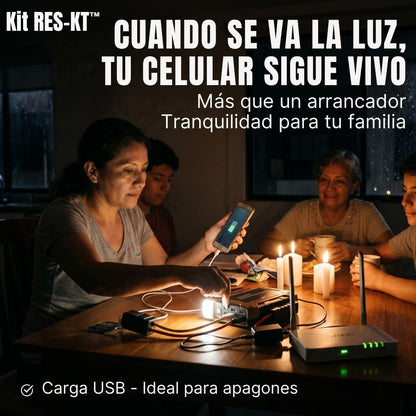 Kit RES-KT™ - Tu respaldo en emergencias!