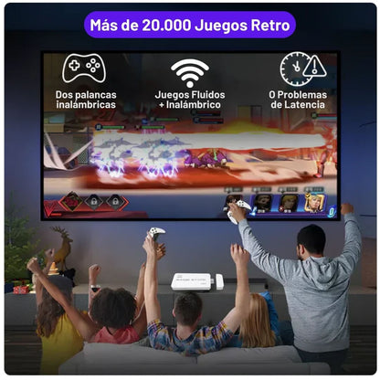 RetroPlay 4k™ - Regresa a tu infancia en segundos 🎮